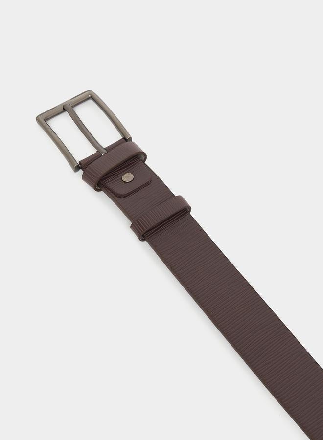Styli Textured Belt with Pin Buckle Closure  - Image 5