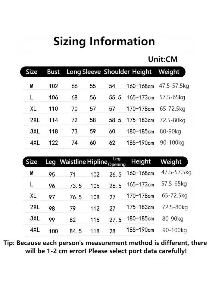 Fashionable Men's Printed Casual Short Sleeved Sports Suit  - Image 4