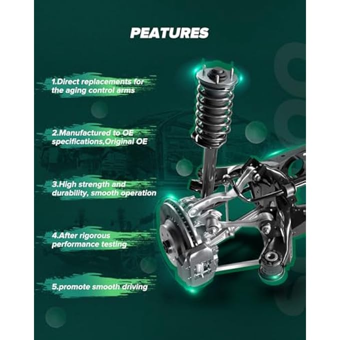 SCITOO 2Pc Set Front Sway Bar Link For Chevy S10 Blazer Silverado Tahoe For Gmc Jimmy Sierra For Buick For Cadillac For Ford For Isuzu For Mercury For Mitsubishi For Nissan For Oldsmobile For Pontiac - Image 5