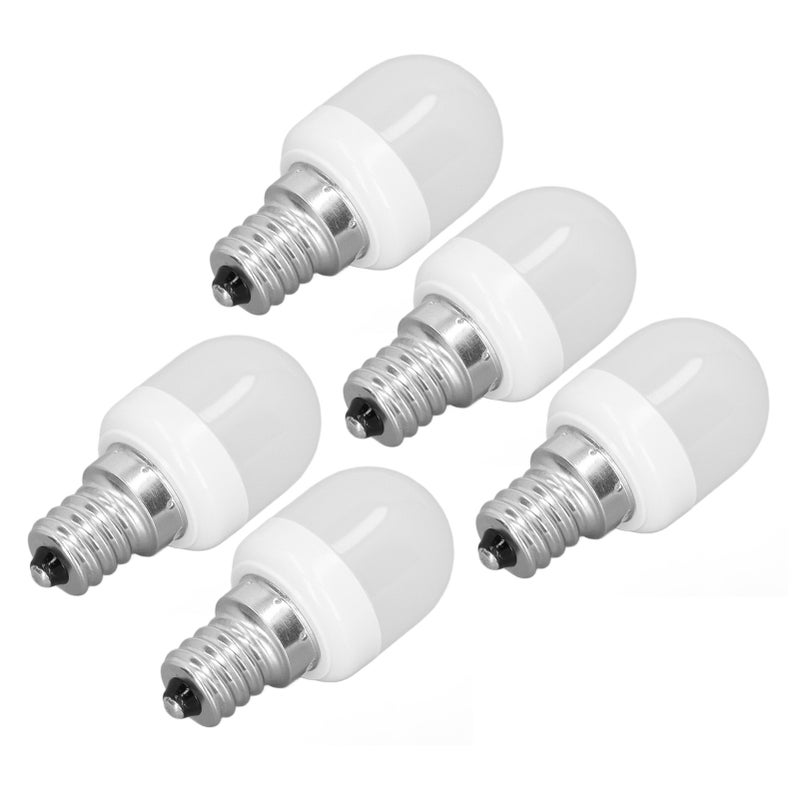 5pcs Light Bulbs E12 Thread Soft Light 1.5W 75LM LED Light Bulbs for Desk Lamp Ceiling Fan Lamp Wall Lamp AC220V White Light 3000K - Image 3