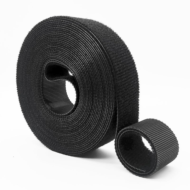 DoubleSided Hook and Loop Straps SelfGripping 1 Inch Wide Cut to Length Heavy Duty Quick Wrap Cable Straps Hook Loop Roll for Bundling Fastening Storage and Organization 1 x 32