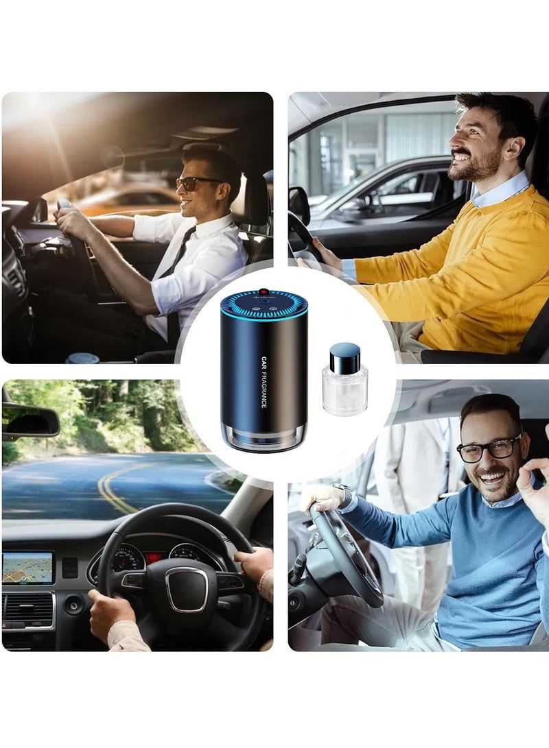 ELTRAZONE "150ml Car Aromatherapy Diffuser with Star Projector: LED Ambient Light, Rechargeable Smart Air Freshener for Car and Home" - Image 2