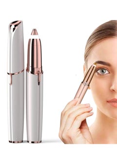 SUPREMIUM Eyebrow Hair Remover for Women, USB Rechargeable Facial Hair Trimmer, Painless Eyebrow Shaver, Lipstick-Style Waterproof Hair Remover for Eyebrows, Lips, Chin, Face, and Body - Instant Resul  - Image 1