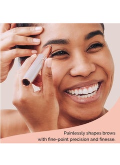 SUPREMIUM Eyebrow Hair Remover for Women, USB Rechargeable Facial Hair Trimmer, Painless Eyebrow Shaver, Lipstick-Style Waterproof Hair Remover for Eyebrows, Lips, Chin, Face, and Body - Instant Resul  - Image 5