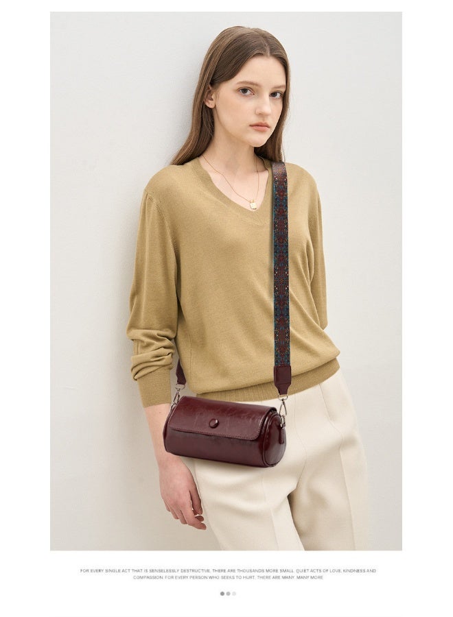 xozgdovg Fashionable Crossbody Bags For Women Small Over The Shoulder Saddle Purses And Cross Body Handbags For Travelling Shopping  - Image 2