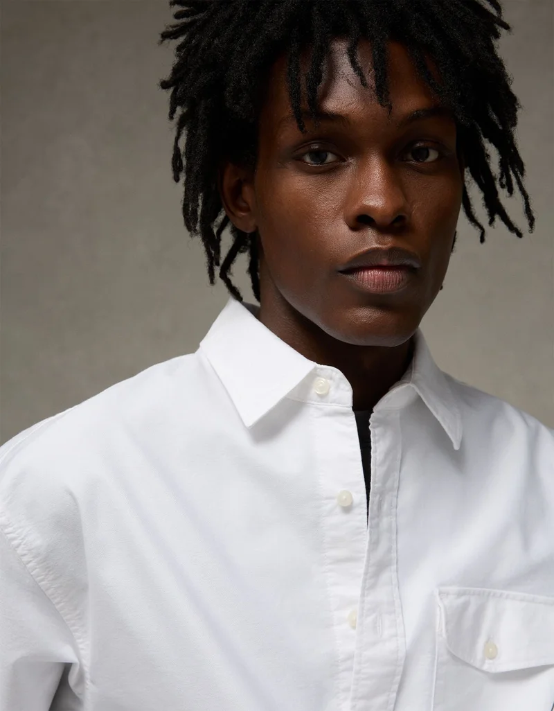 امريكان ايجل قميص أكسفورد إيفريداي بأزرار