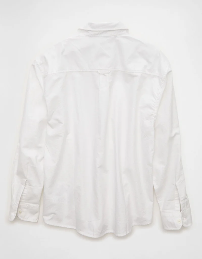American Eagle  AE Everyday Oxford Button-Up Shirt for Men | Best Price UAE