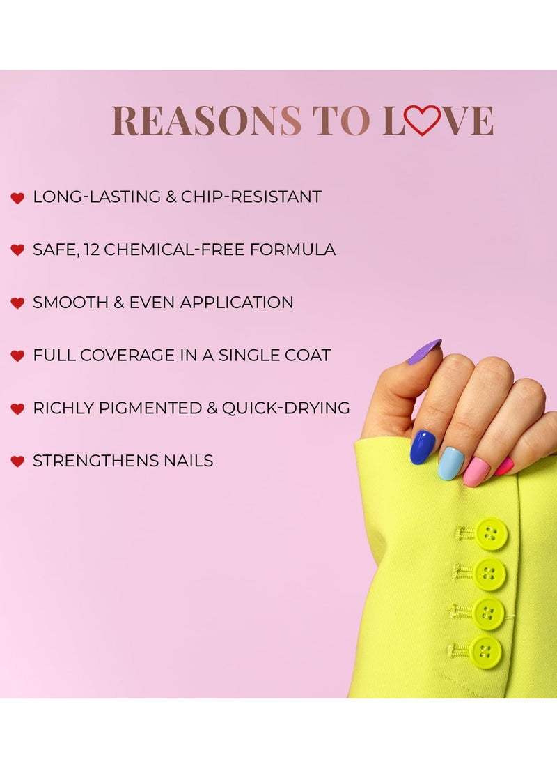 Just Herbs Just Herbs Nail Polish 12 COLOUR Gloss it Up  - Image 4