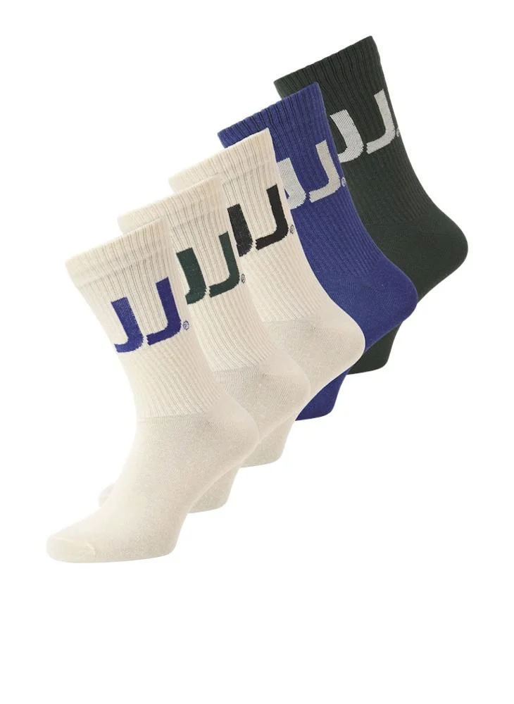 جاك وجونز جونيور Kids 5 Pack Jackai Tennis Socks