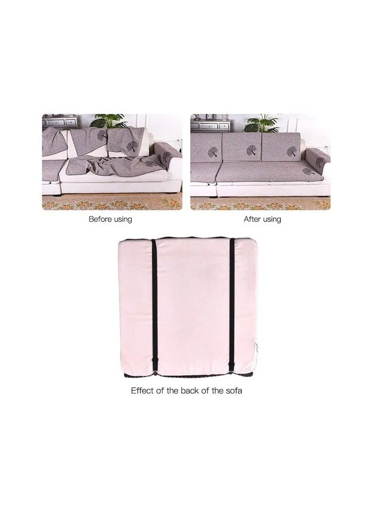 4-Pieces/Set Bed Sheet Straps Holders Fitted Sheet Clips,Adjustable Sheet Suspenders,Mattress Fasteners Gripper,Corner Clips for Bed Mattress Cover Fitted Bed Sheets - Image 4