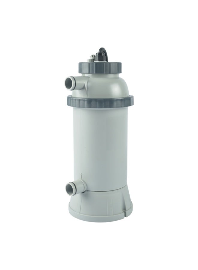 انتكس سخان مسبح كهربائي فوق الأرض من شركة Intex، لون رمادي 28684 - Image 1