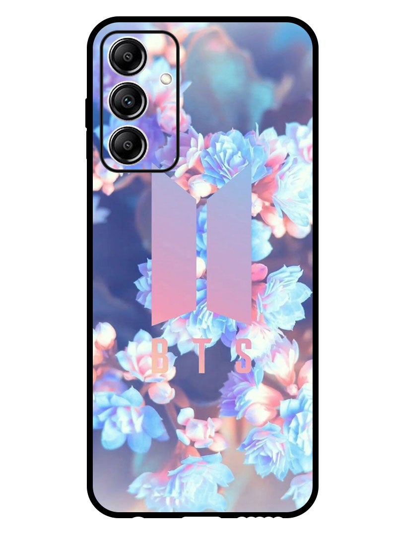 Theodor غطاء واقي مضاد للخدش ومقاوم للصدمات مع حواف لSamsung Galaxy A35 بشعار BTS - Image 1