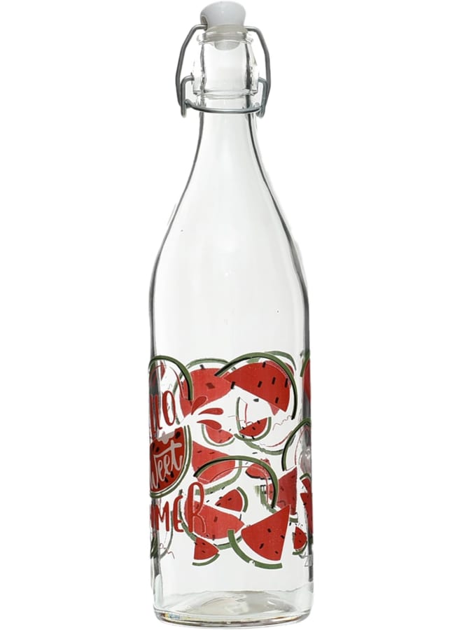 Zinnia Watermelons 1L Water Bottle - Image 1