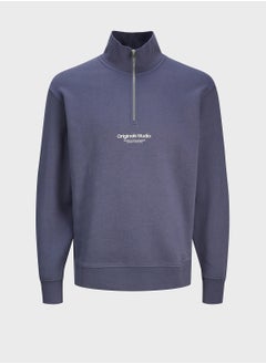 JACK & JONES Quarter Zip Knitted Sweater  - Image 5