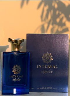 AMD Perfumes Interval Sapphire By AMD Perfumes Men and Women Fragrance EDP 100ml  - Image 2