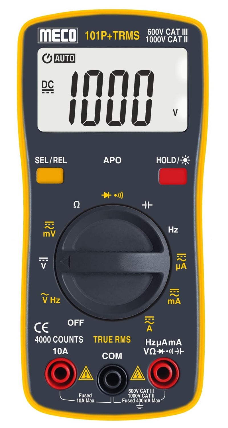 MECO ELEVERDE MECO 101B+ Digital Multimeter Pocket Size, Battery Powered - Image 1