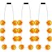 JOYIN 3 Pcs Halloween LED Necklace Pumpkin Shaped Jack o Lantern Glowing Necklaces for Halloween Party Favor and Supplies Party Costume Accessory Supplies - Image 3
