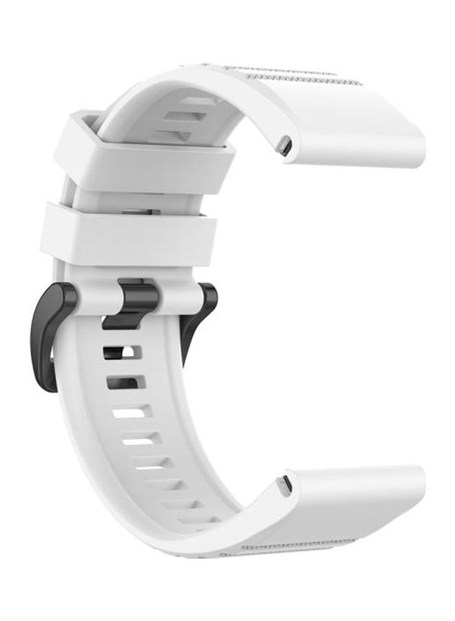NIBEMINENT Replacement Band With 2-Piece Tool For Garmin White - Image 5