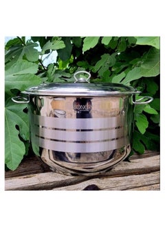 Bonera Masterchef Deep Pot 34cm - 21 Litre - 18/10 Cr-Ni Stainless Steel  - Image 2