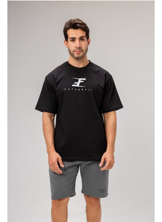 Men's Cotton Graphic Print T-shirt - Black L - pzsku/Z2B17B3C5EFF5914663E4Z/45/1751406256/c38f491f-67b4-4a56-84eb-73c340c457b9