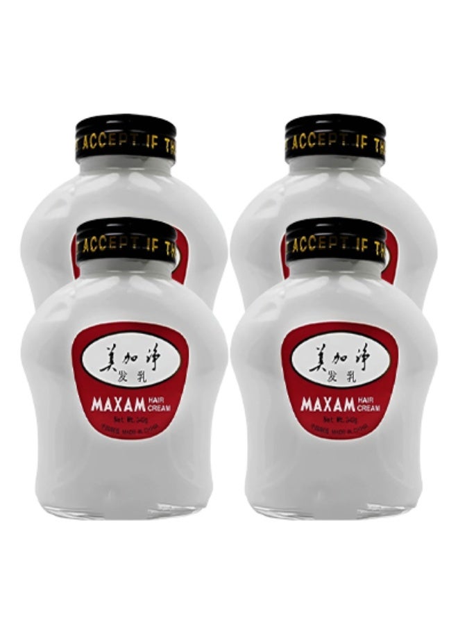 Maxam 4 Pieces Maxam Hair Cream 342 Grams - Image 1