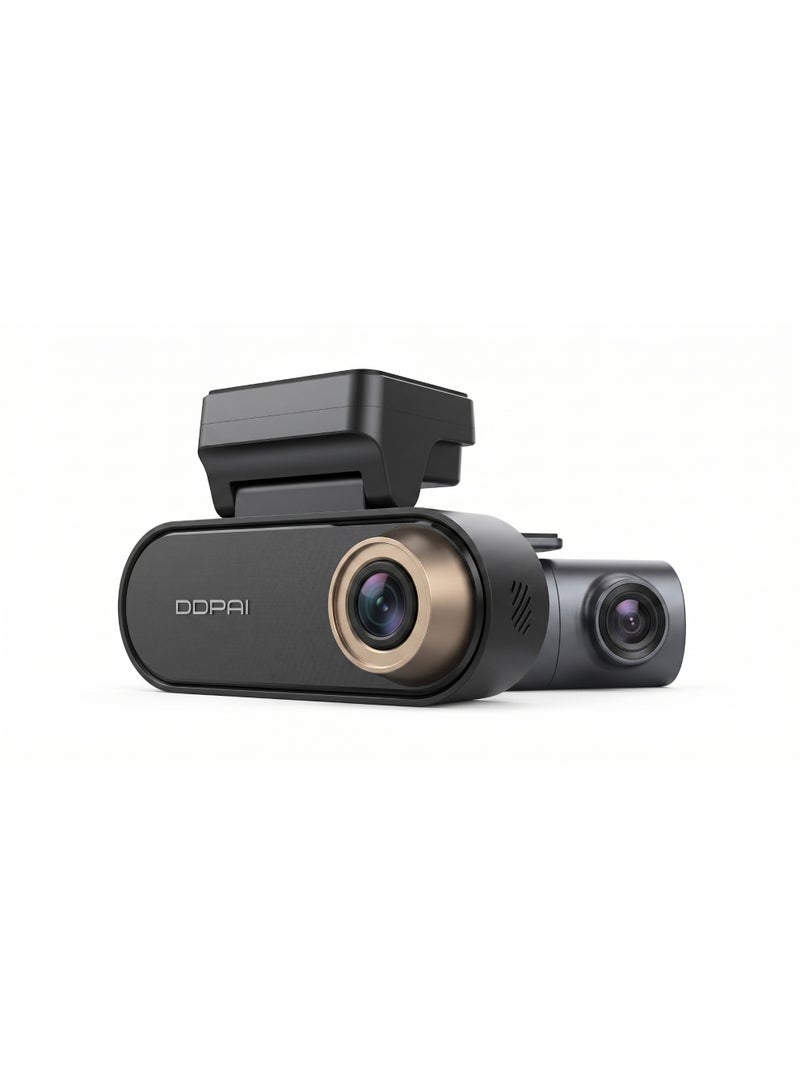DDPAI N5 Pro 4K+2K Dual Channel Dash Cam with 4G Connectivity, Built-in GPS, 64GB eMMC Storage and Wi-Fi 6 - Image 1