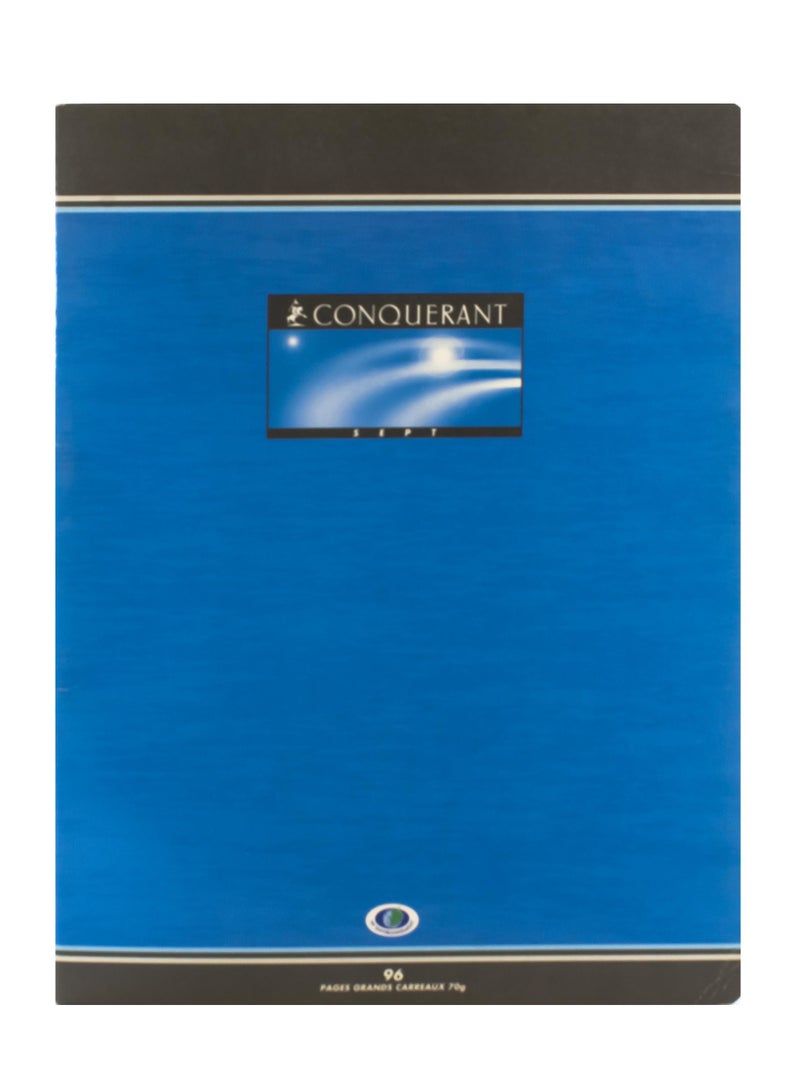 دفتر ملاحظات (سييس) ٢٤ × ٣٢ سم، ٩٦ صفحة (٤٨ ورقة)، مسطر مربع (فرنسي)