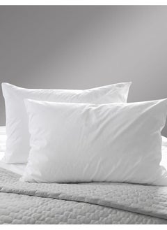 Comfy COMFY ROYALSTONE SOFT 2 PIECE PLAIN BED PILLOW WHITE 