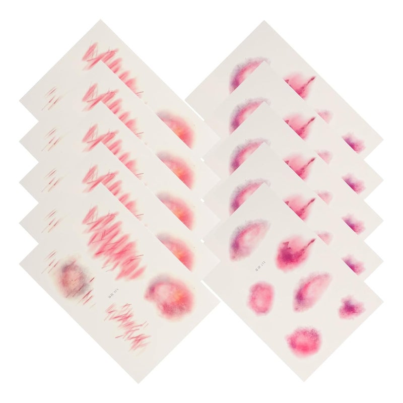 10pcs Halloween Scar Temporary Tattoo Stickers 3d Bloody Wound Simulation Props for Adults Masquerade Party Horror Makeup Bruise Fake Scar Decals - Image 1
