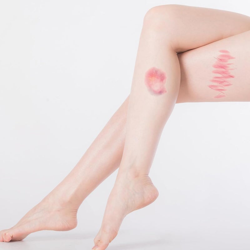 10pcs Halloween Scar Temporary Tattoo Stickers 3d Bloody Wound Simulation Props for Adults Masquerade Party Horror Makeup Bruise Fake Scar Decals - Image 5