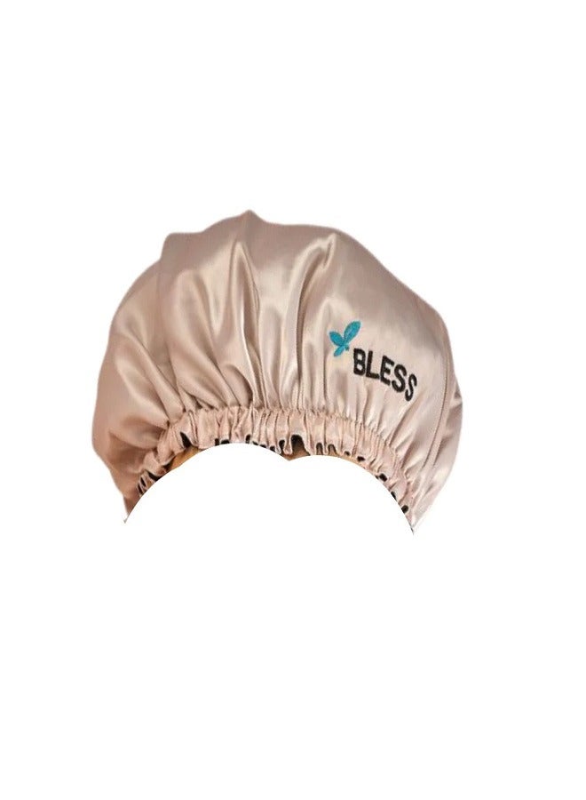 بليس بونيه من الساتان (بيج) - Image 2