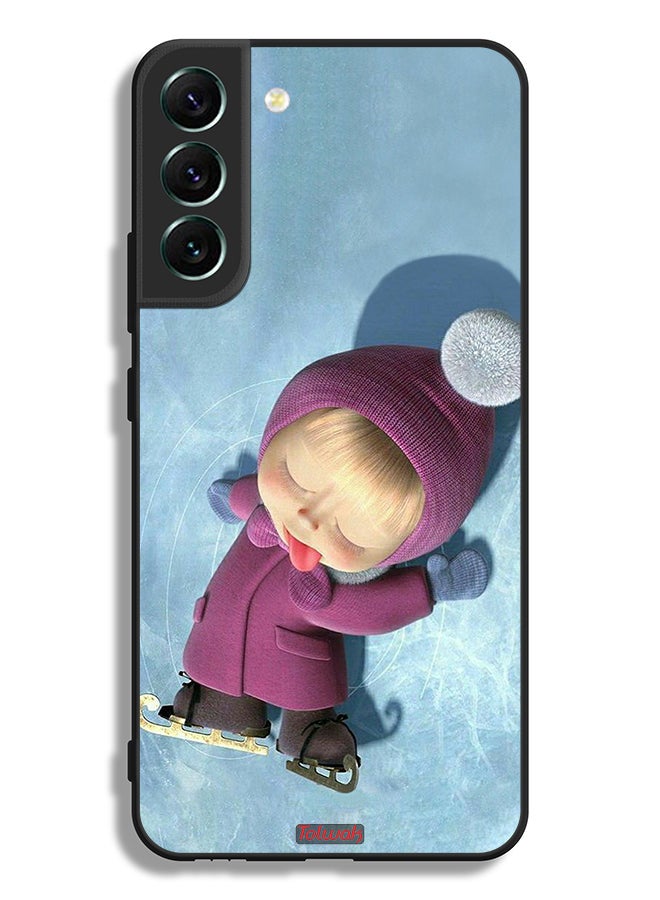 Tolwak Samsung Galaxy S22 5G Protective Case Cover Cute Dolly - Image 2