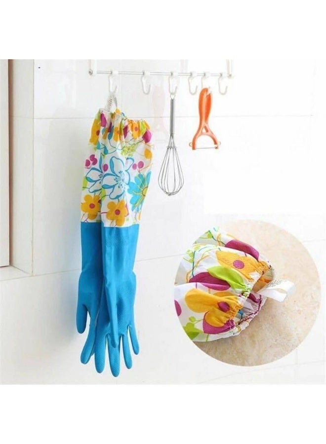 Dishwashing elbow gloves – Protection and comfort while washing dishes with practical silicone Z - Image 5