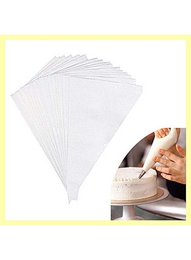 Dadam Pastry Piping Bags Set of 100 - Disposable Cake Decorating Bags - Thickened Icing Piping Bag Cake Cupcake Decorating Bags - Baking Cookie Candy Supplies Kit (10 Inch) - Image 5