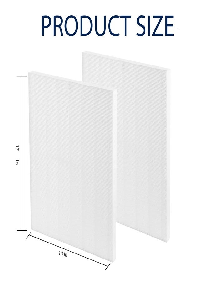 Allisfresh D480 Replacement Filter D4 Compatible with Winix D480 Air Cleaner Purifier Ture HEPA Only, Item Number 1712-0100-00, D4 Filter 2 Pack - Image 5