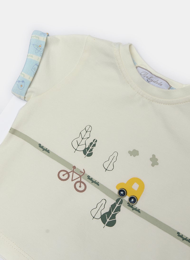 Babydola Baby Boys Short & T-shirt Set - Image 3