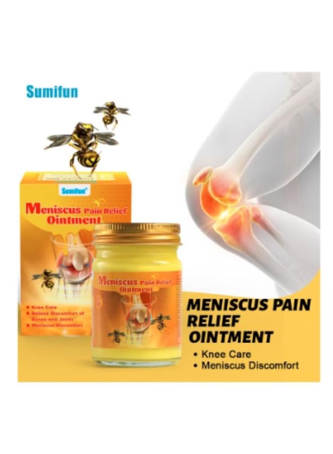 سوميفون كريم تسكين آلام سم النحل، مرهم سريع الامتصاص لتسكين آلام المفاصل والركبة، كريم علاج الغضروف المفصلي الناعم اللطيف، ضمادة طبية لتسكين آلام العضلات في مفصل الركبة والتهاب المفاصل 100جرام - Image 2
