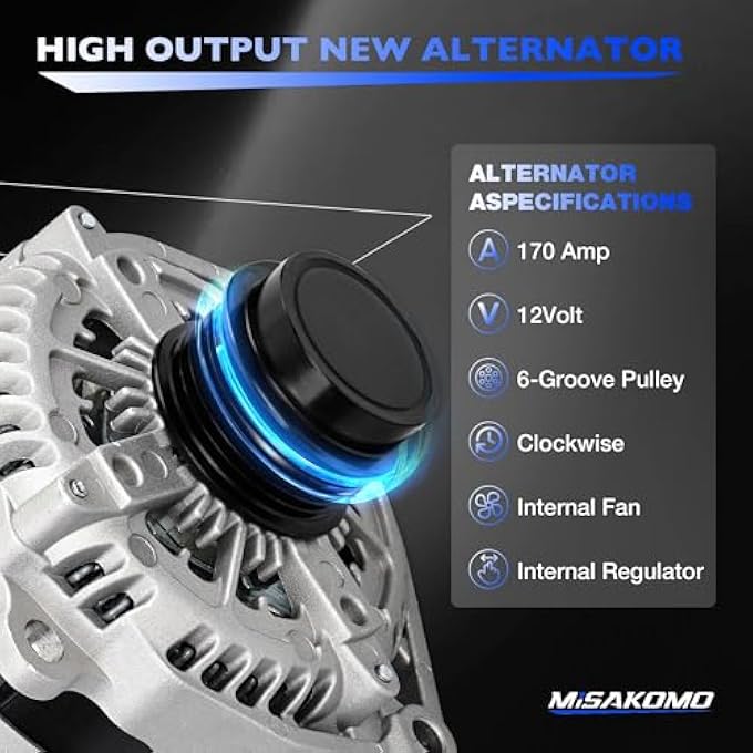 Misakomo 84143540 Alternator - Image 4