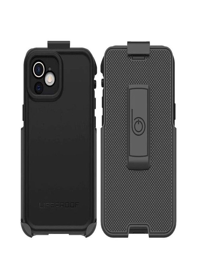 مشبك حزام BELTRON متوافق مع حافظة LifeProof FRE Series لهواتف iPhone 13 Mini و iPhone 12 Mini (الحافظة فقط، الحافظة غير متضمنة) - Image 3