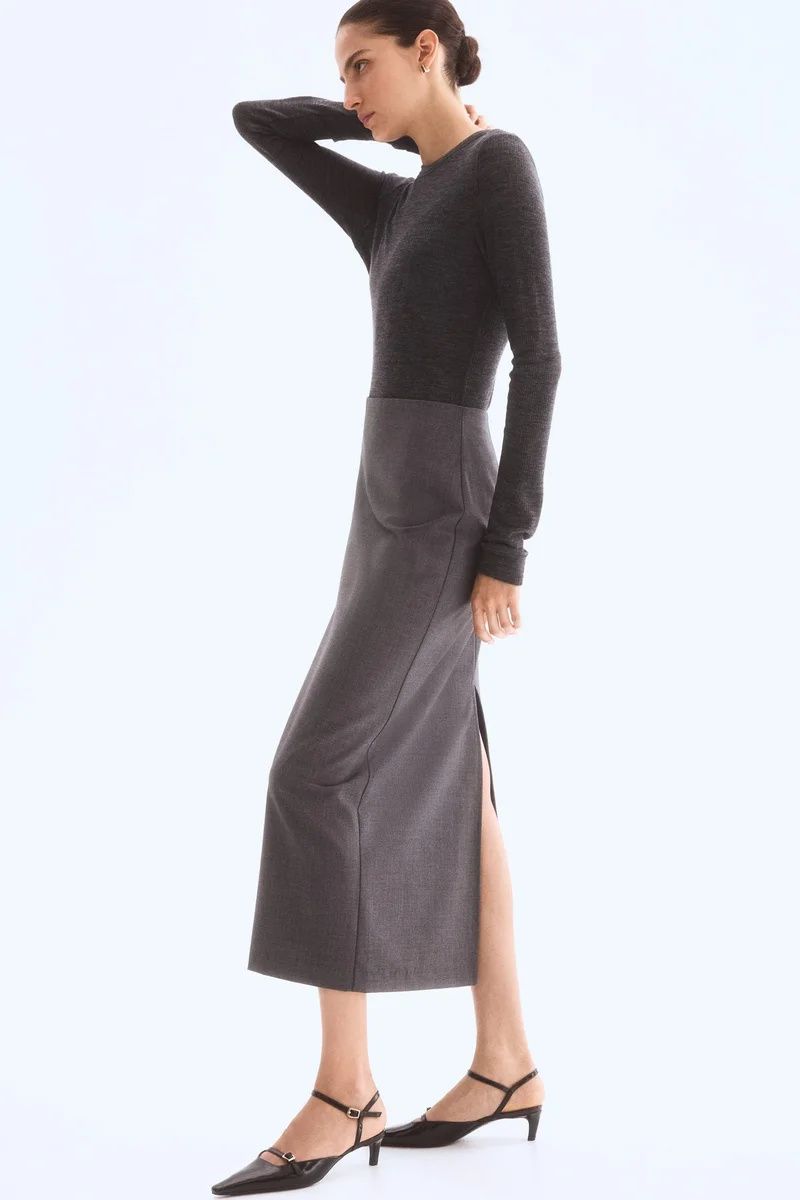 H&M Long pencil skirt