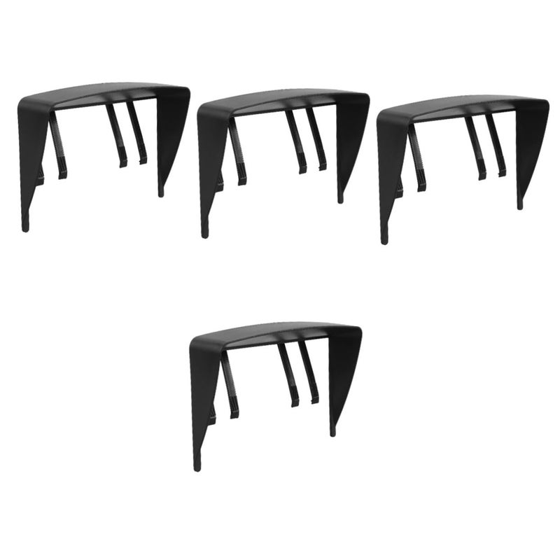 غطاية قابلة للحمل للظل الشمسي لأجهزة الملاحة GPS، 4 قطع، تحجب ضوء الشمس لرؤية مثالية - Image 2