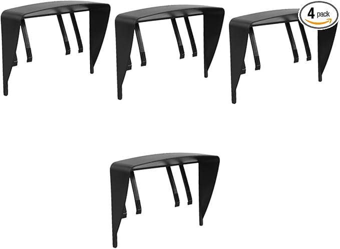 غطاية قابلة للحمل للظل الشمسي لأجهزة الملاحة GPS، 4 قطع، تحجب ضوء الشمس لرؤية مثالية - Image 1