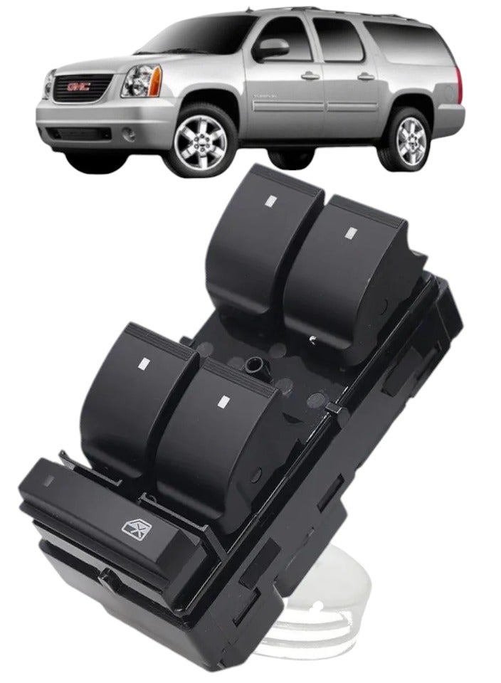 Generic The Main Control Switch For The Car's Windows And The Locking Of The Window Switches For The Driver's Seat Group Of Chevrolet And GMC Cars For Models 2007 To 2014 Part Number 20945129  - Image 1