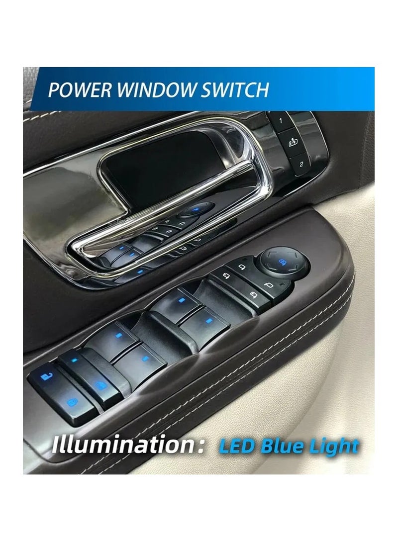 Generic The Main Control Switch For The Car's Windows And The Locking Of The Window Switches For The Driver's Seat Group Of Chevrolet And GMC Cars For Models 2007 To 2014 Part Number 20945129  - Image 5