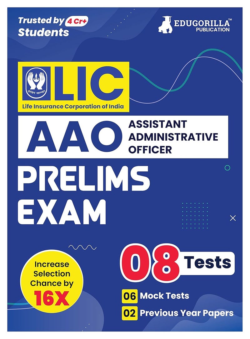LIC AAO Assistant Administrative Officer Prelims Exam 2024 (English Edition) - 6 Full Length Mock Tests and 2 Previous Year Papers with Free Access to Online Tests  - Image 1