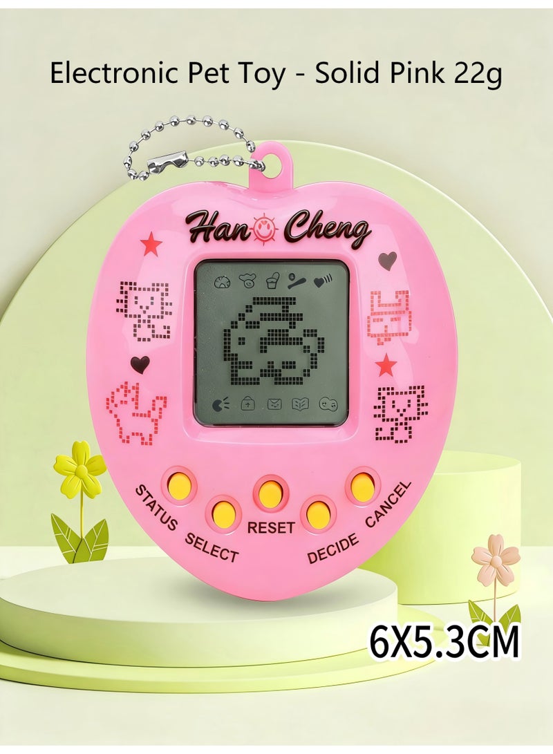 Electronic Pet Toy, Retro Handheld Game Console, Kids Virtual Pet Feeding Toy - Image 1