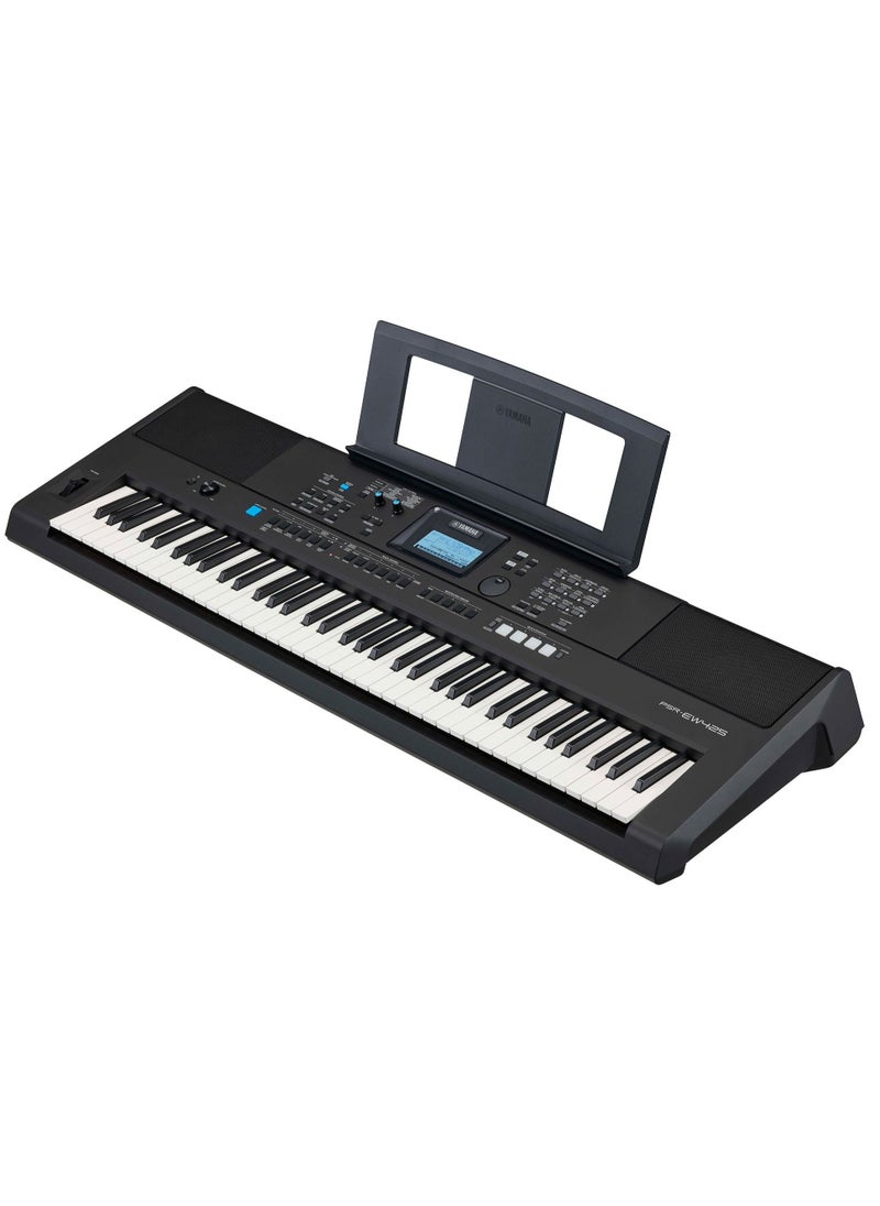 YAMAHA - Yamaha PSR-EW425 76-Key Touch-Sensitive Portable Keyboard - Image 1