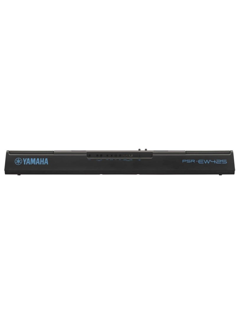 YAMAHA - Yamaha PSR-EW425 76-Key Touch-Sensitive Portable Keyboard - Image 1