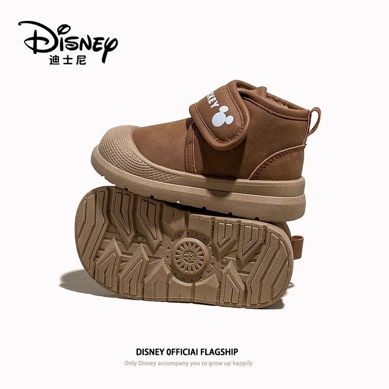 Disney Baby Girl Cotton Shoes Winter Kidsren'S Snow Boots Girls Waterproof Warm Fleece-Lined Short Boots Non-Slip Toddler Shoes - Image 4