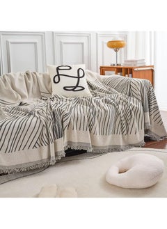 FASHION HOME Chenille Sofa Covers Washable Sectional Couch  Furniture Protector Blanket Throw for Living Room  - Image 5